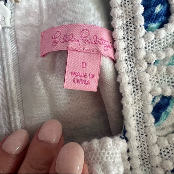 Lilly Pulitzer She Shells Janice Starfish Shift Dress 0 - Picture 4 of 4